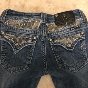 Miss Me | Women’s Camo Bling Distressed Jeans